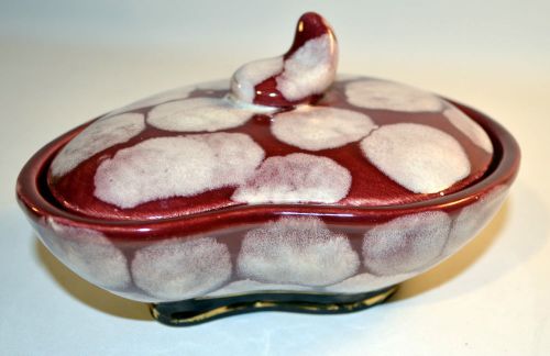 Vintage Candy Dish, Jewelry Box Marked and Numbered, Made in Germany