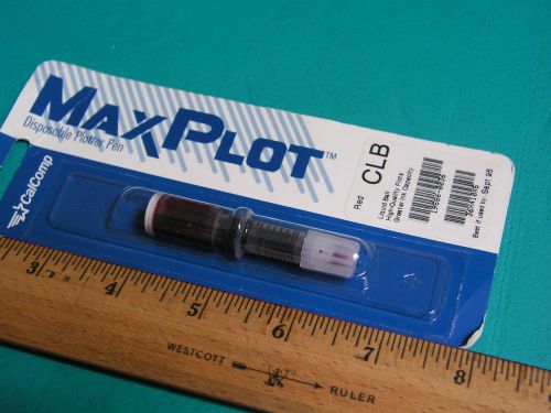 PLOTTER Pen *RED Cal Comp MAX Plot