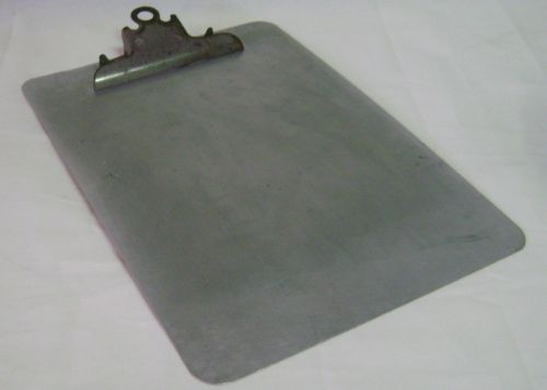 Machine Age MODERN aluminum CLIP BOARD - 14.5&#034; by 10&#034; - plated steel clamp