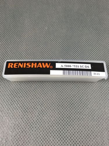 NEW Renishaw A-5000-7521 SC/DS M4 5mm Ruby Ball, Stainless Steel Stem Stylus