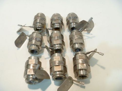 LOT OF 9 Spirax Sarco 1/2&#034; TSS300 Steam Traps Threaded Used
