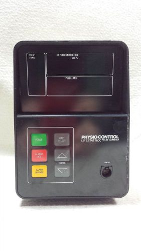 Physio Control Lifestat 1600 Pulse Oximeter