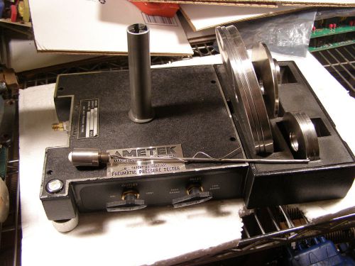 Ametek RK-300 Pneumatic Dead Weight Tester - Parts or Repair