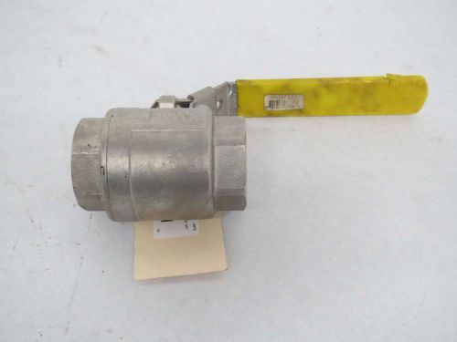 Fnw 06914743 1500psi-wog stainless threaded 1-1/2 in npt ball valve b355563 for sale