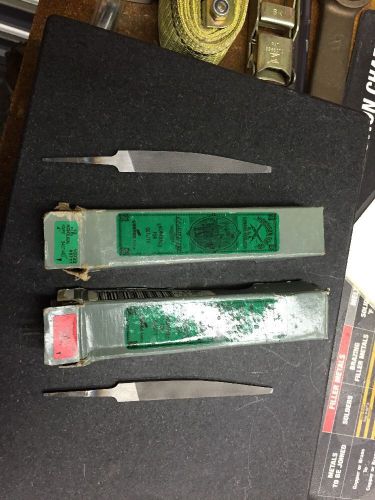 22 NICHOLSON 4&#034; KNIFE CUT SMOOTH AMERICAN PATTERN FILES BASTARD 06711 &amp; 06773