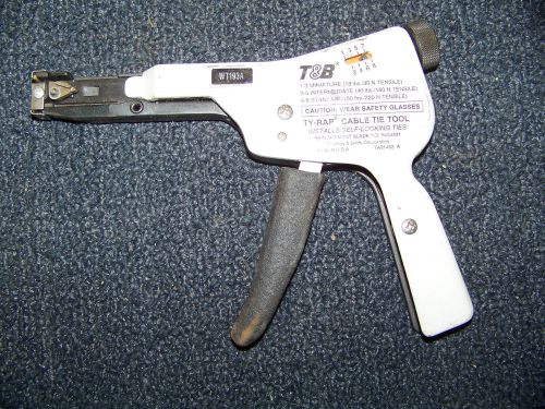 Thomas &amp; Betts Ty-Rap Cable Tie Tool # WT193A