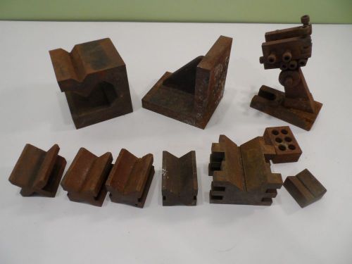 Machinist Milling Tools: V Blocks, Angle Plate, Others