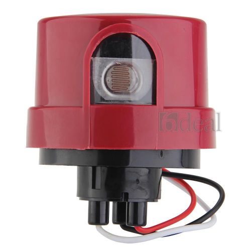 Round Light Sensor Auto Operated Control Switch Street Road 20A 230V