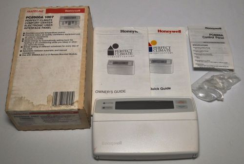 Honeywell - PC8900A1007 Perfect Climate Control Panel Thermostat White