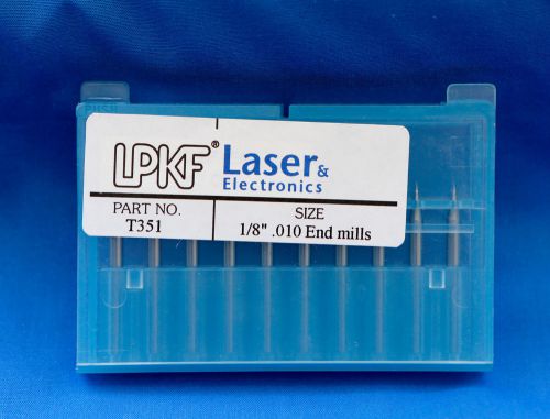LPKF Laser Endmill 0.010&#034; (0.254 mm) Qty 10