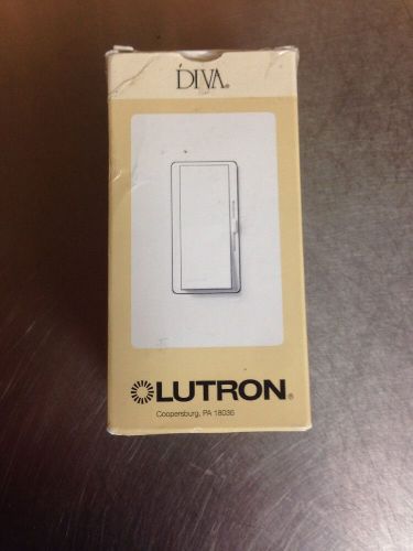Lutron diva dv-10p-wh - dimmer for sale
