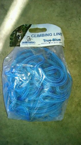 Tree Climbing Line/Rope 120&#039; Samson True Blue, 7300 Lb,