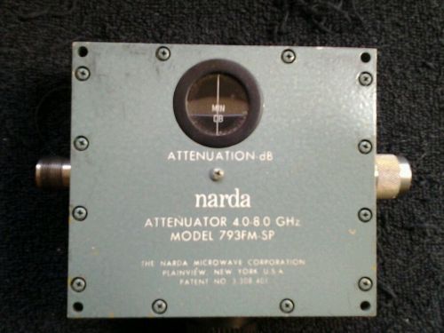 Narda Model 793FM Variable Attenuator