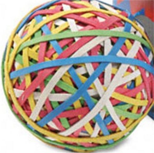 Self-Made Rubber Band Ball for Office 1 Pound - Without Box - Extra Large Ball