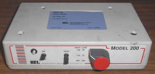 Bethesda Research Laboratories Model 200 Power Supply Cat. Series 1061