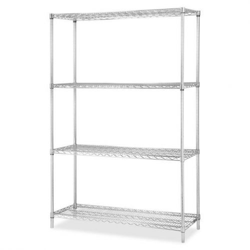 Lorell Industrial Wire Shelving Add-on Unit - LLR84179