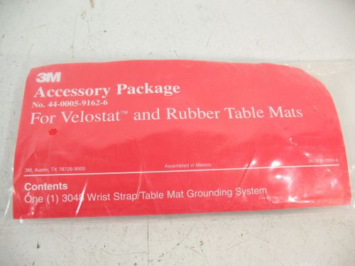 3M ACCESSORY PACKAGE 44-0005-9162-6 FOR VELOSTAT &amp; RUBBER TABLE MATS GROUNDING