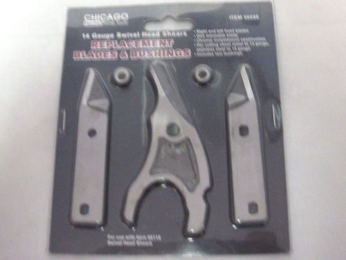Chicago 96599 swivel shears replacement blades and bushings nib free shipping for sale