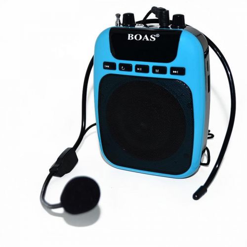 Loud teacher portable voice amplifier booster microphone for fm usb power memory for sale