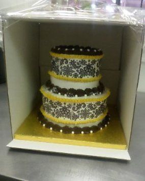 Cakesupplyshop Packaged Two Tier 2pack Tall 12x12x12 Cake Carry Box