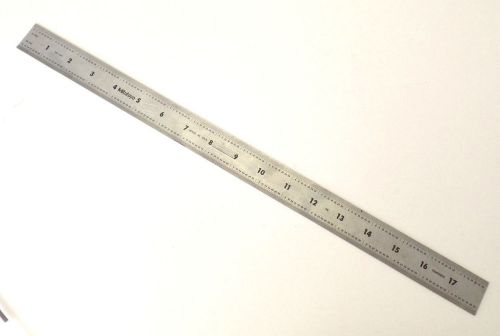 New mitutoyo 18&#034;  rigid machinist rule scale ruler 182-241 for sale