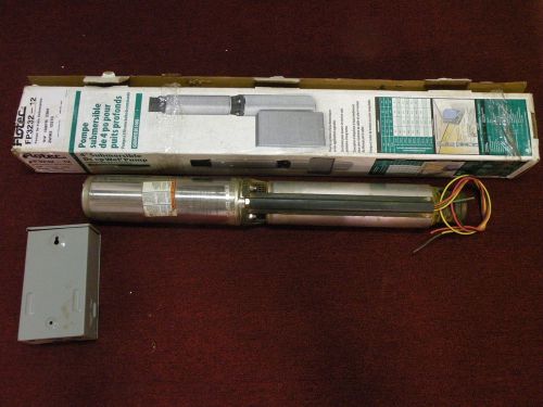 Flotec 1 hp 10 gal per minute submersible 3 wire well pump fp3232-12 for sale