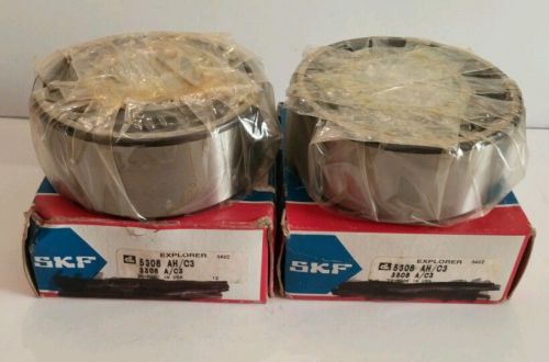 Skf 5308AHC3 Double Row Self-Aligning  Ball Bearing (LOT OF 2)