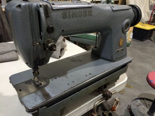 SINGER  281  HEAVYDUTY  SINGLE NEEDLE  Feed INDUSTRIAL SEWING MACHINE Upholstery