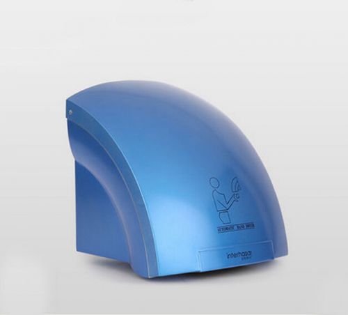 Color Blue ABS Automatic Sensor Hand Dryer Hot And Cold Wind Hand Dryer Device
