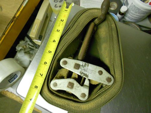 Vintage Wetzler Band Clamp  Length by 3&#034; Width x 22ft long