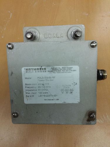 Scala 3 way power divider 88~108 fm pdl3-333/50 rf 1 in 3 out 100 watts for sale