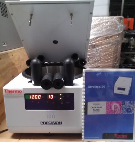 Thermo Precision Durafuge 100 centrifuge with SO-1X Swinging bucket Rotor