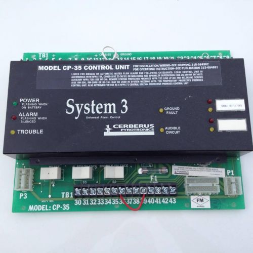 manufacturer Pyrotronics / Siemens  model CP-35 System 3 CPU
