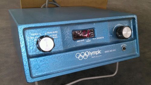 Vintage Olympic model 513 Tube Tester  Guitar Amp Tube  ham radioTester ?