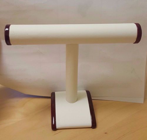 White and Rosewood Bracelet Stand