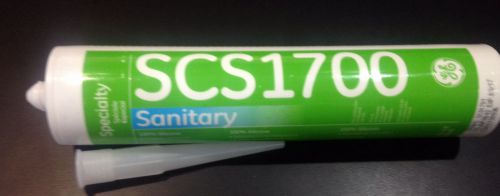 GE Silicone Sanitary SCS1700 100% Silcone Mildew Resisant Acetoxy Waterproof