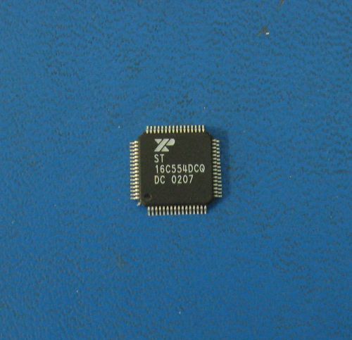 217 x ST16C554DCQ64-F  EXAR Quad UART with 16-Byte FIFO ’s ST16C554D 1.5 Mbps