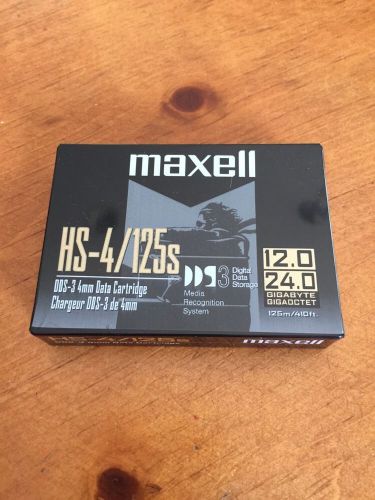 MAXELL HS-4/125S 4mm Mini Data Cartridge