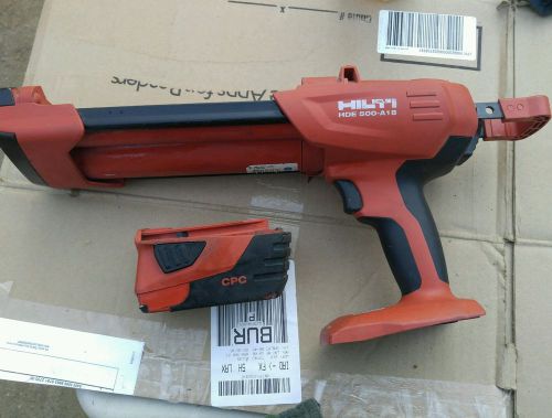 Hilti HDE A-18 Cordless Adhesive Dispenser with battery
