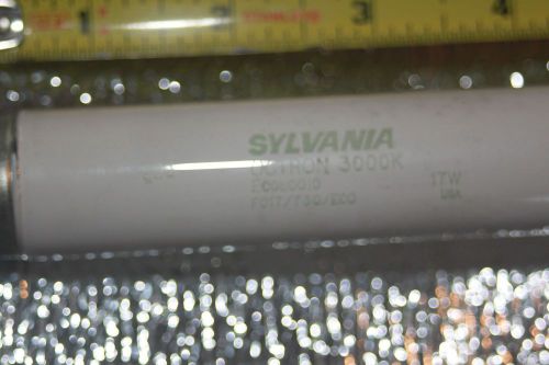 NEW 1 BULBS Sylvania Octron T8 21849-1 F017/730  17 Watts 3000K 24INCHES