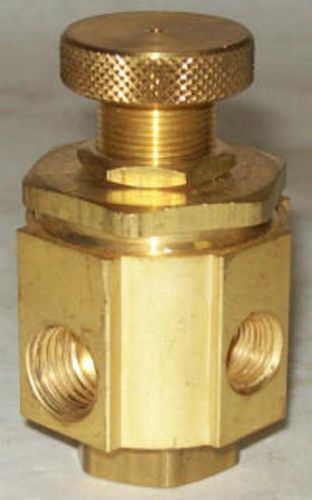 Generant 1/4&#034; brass pressure regulator jr-250-l-ps 120p for sale