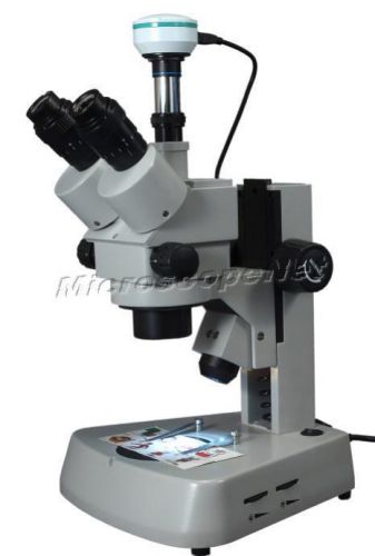Trinocular Zoom Stereo Microscope 2.0MP USB Camera Win7