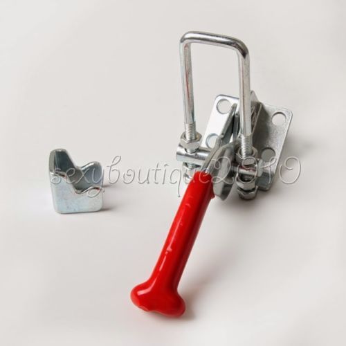 Metal Steel Toggle Clamp Holding Flange Base Vertical Toggle Clamp 100Kg Tool