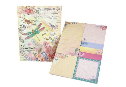 Paisley dragonflies sticky notes pads in portfolio by punch studio for sale