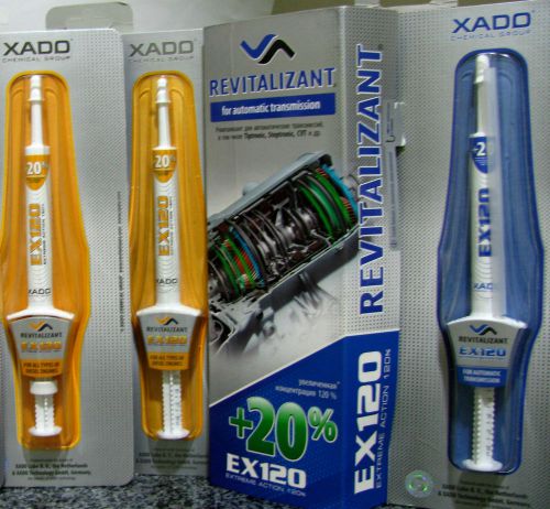 EX120 XADO SET 2 syringe for diesel+1for AutomaticTransmission Reinforced+20%