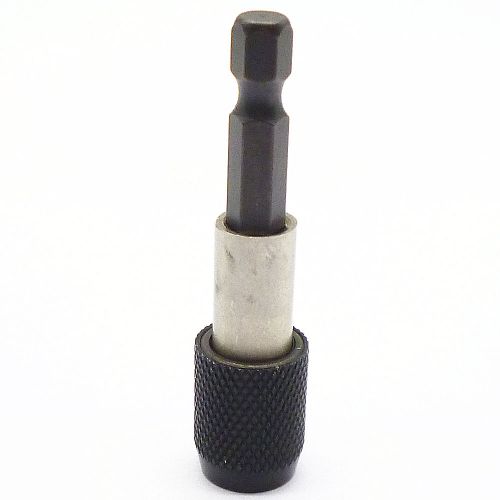60mm magnetic bit holder quick release 1/4&#034; hex drive drill driver bar extension for sale