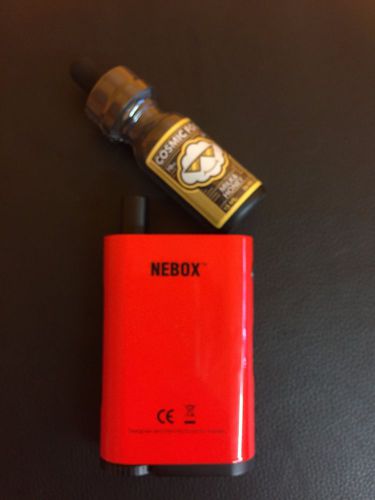 Authentic kangertech nebox starter kit red+cosmic fog juice for sale