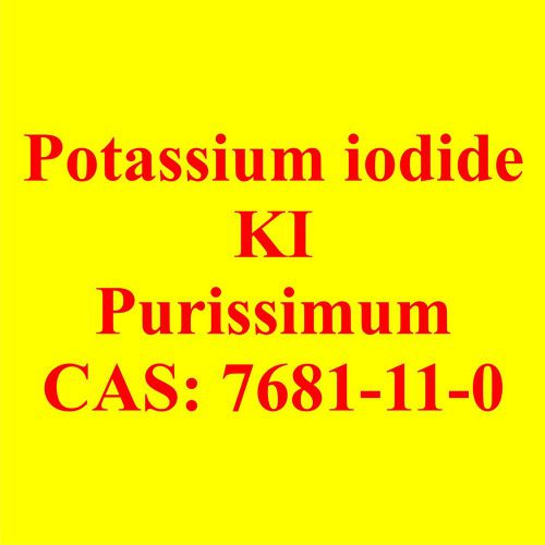 50 g, Potassium iodide (KI), Purissimum, CAS: 7681-11-0