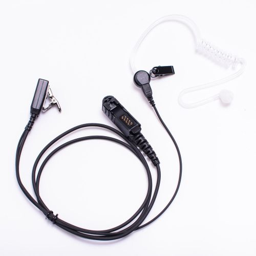 FBI Clear Tube Style Headphone for Motorola TETRA  MTP3100 MTP3200 MTP3250