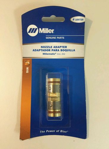 Miller nozzle adapter millermatic 212,  252 , welding for sale